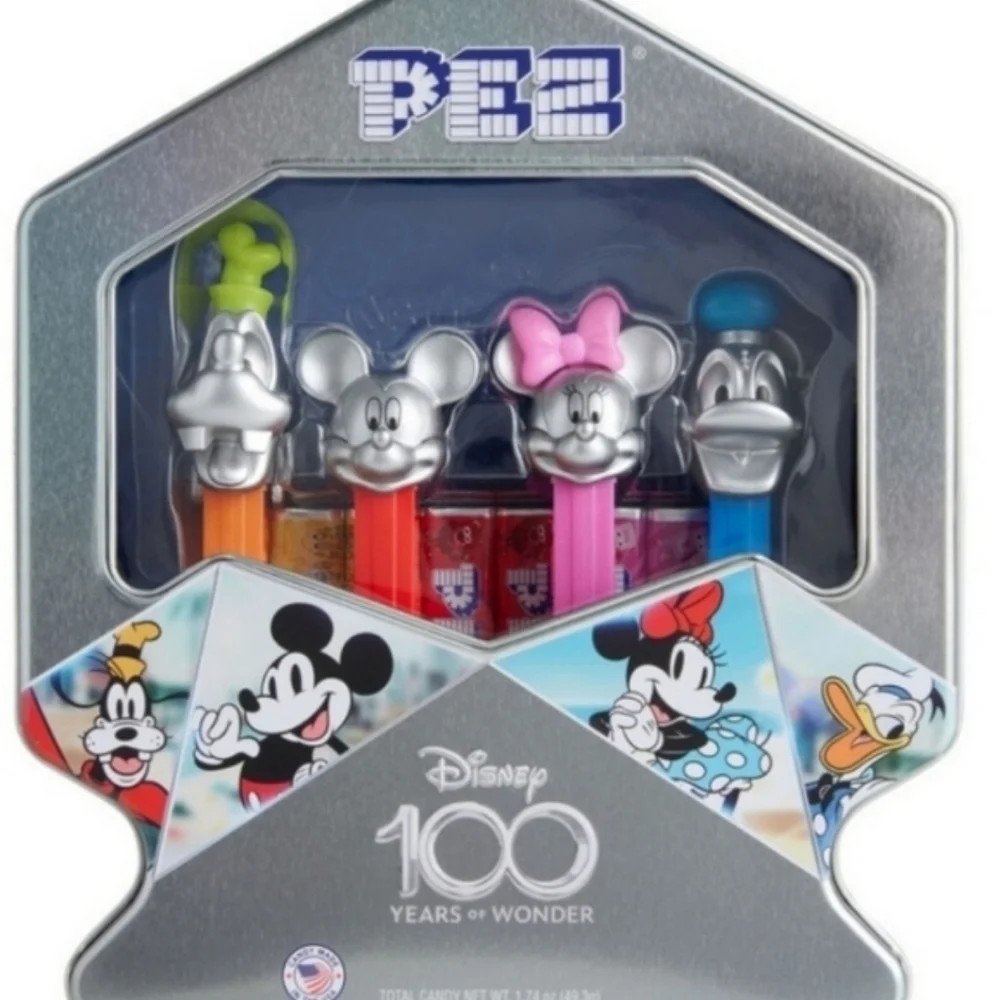 Disney mickey mouse & minnie mouse 100 anv & pez dispensers candy cases new - Picture 4 of 6